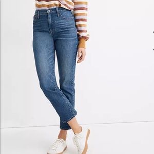 Madewell Classic Straight Jeans Coldbrook Wash 33